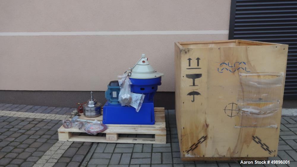 Used Alfa Laval WSPX-403 SGP-31G Desludger Disc Centrifuge.