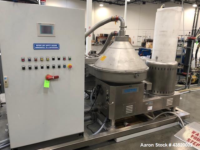 Used Andritz-Frautech Disc Stack Separator, Model # CAO 201 PMO