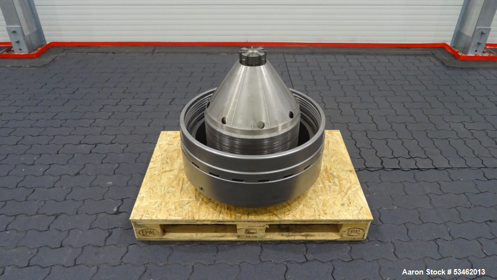Used Westfalia CNB-215-01-076 Bactofuge Disc Centrifuge Desludger – Stainless Steel Dairy Separation System