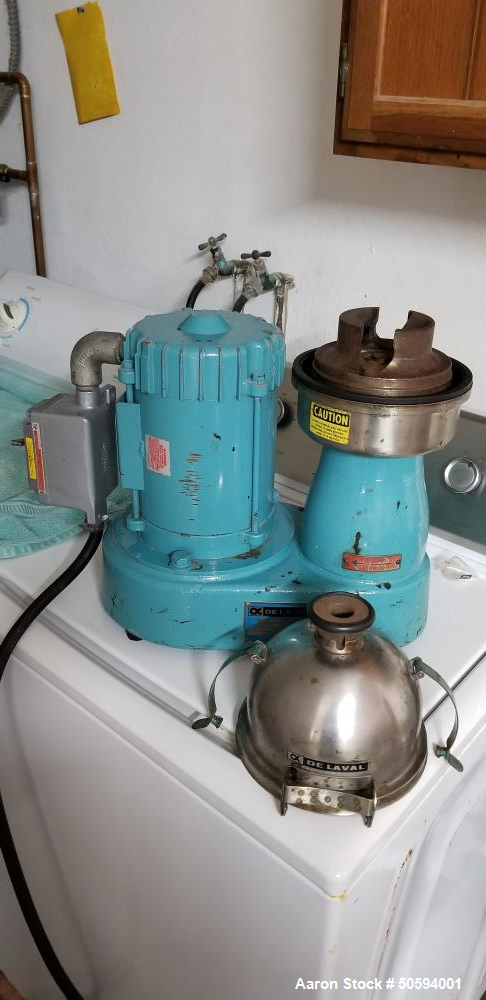 Used De Laval Disc Centrifuge, Model Gyrotester I