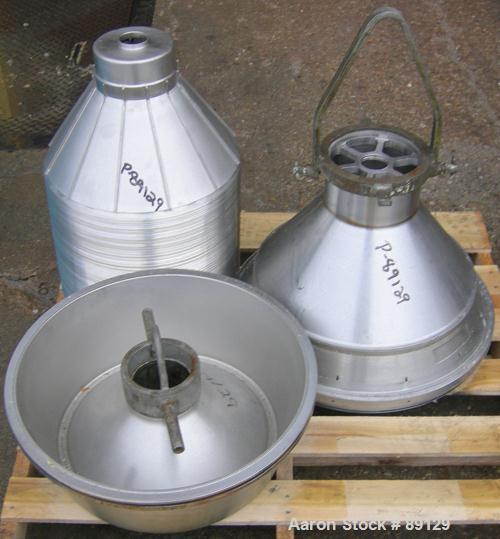 USED: Delaval continuous milk separator, model HMRPX-S314. 316 stainless steel product contact areas. Max bowl speed approximately 5000 rpm. Separator bowl design. Includes sludge tank and panel. Req...
