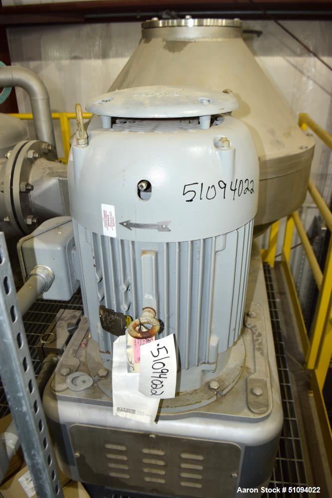 Used Flottweg AC 2000-430 Desludger Disc Centrifuge