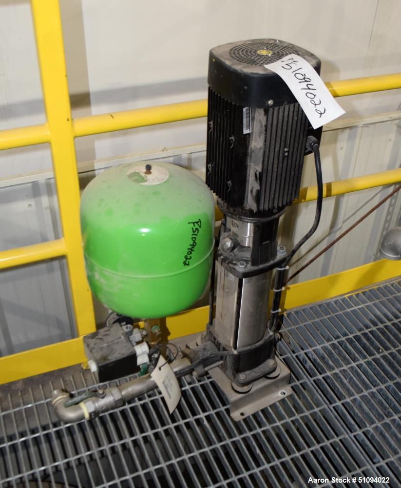 Used- Flottweg AC 2000-430 Desludger Disc Centrifuge