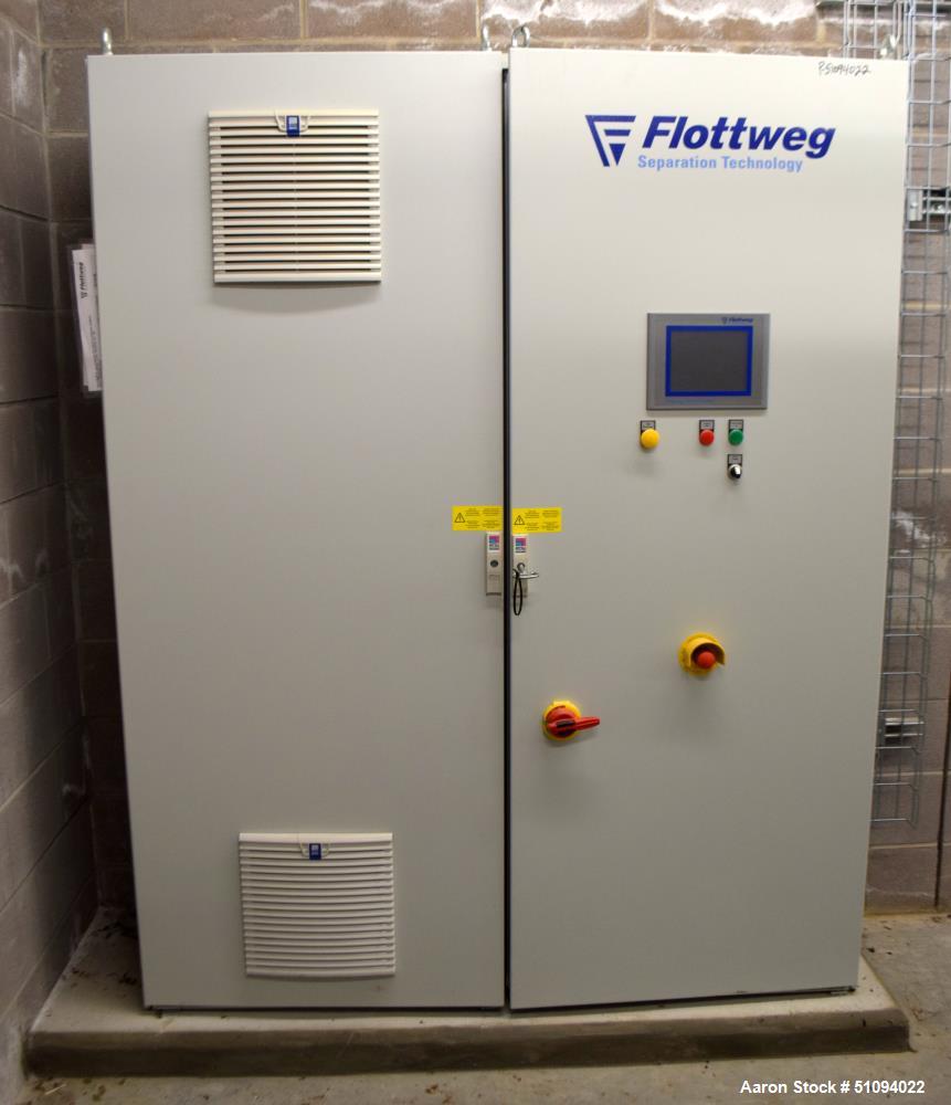 Used Flottweg AC 2000-430 Desludger Disc Centrifuge