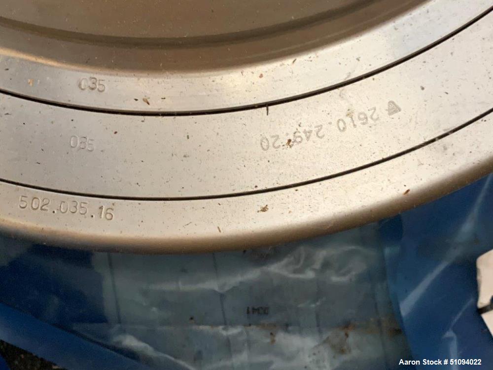 Used Flottweg AC 2000-430 Desludger Disc Centrifuge