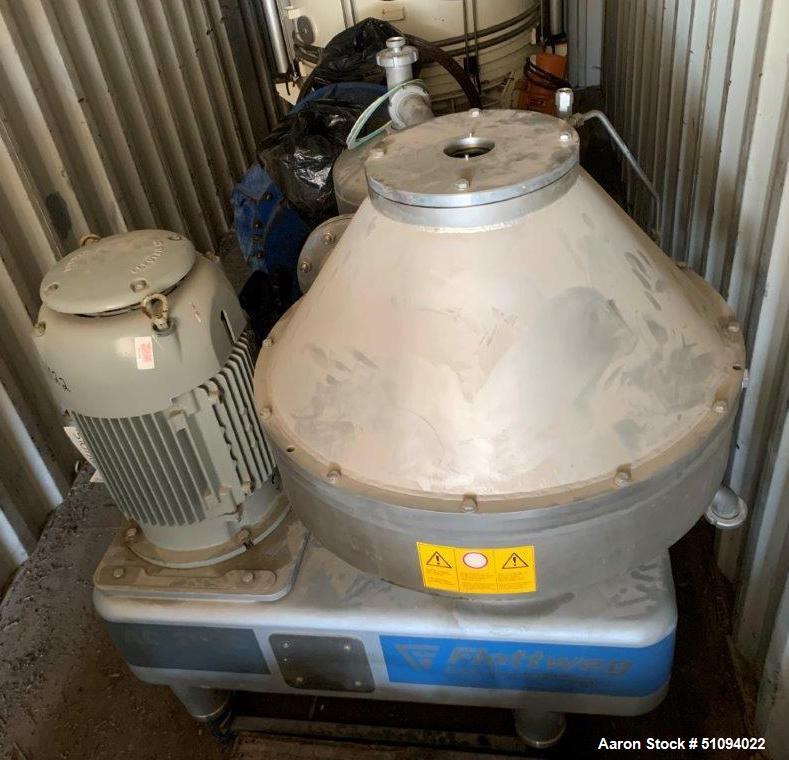 Used Flottweg AC 2000-430 Desludger Disc Centrifuge
