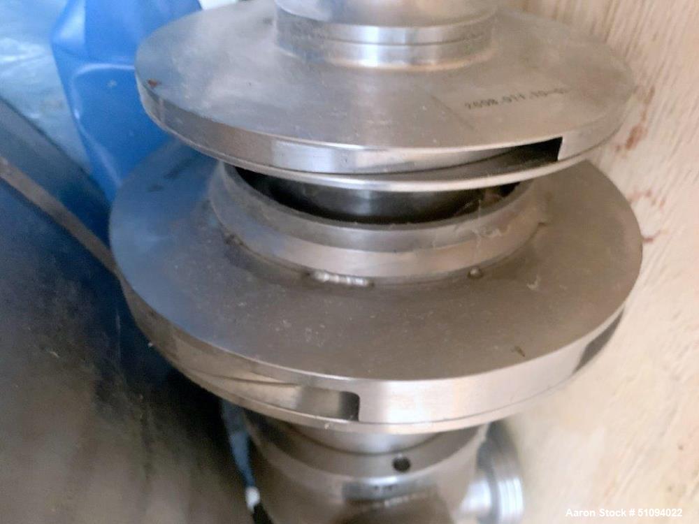 Used- Flottweg AC 2000-430 Desludger Disc Centrifuge