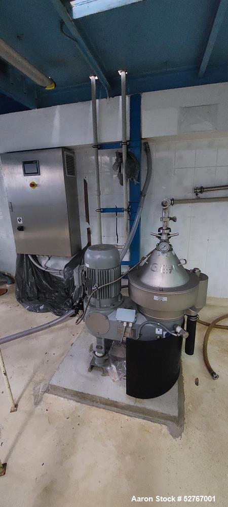 Used GEA Westfalia ASE-20-03-077 Desludger Disc Centrifuge