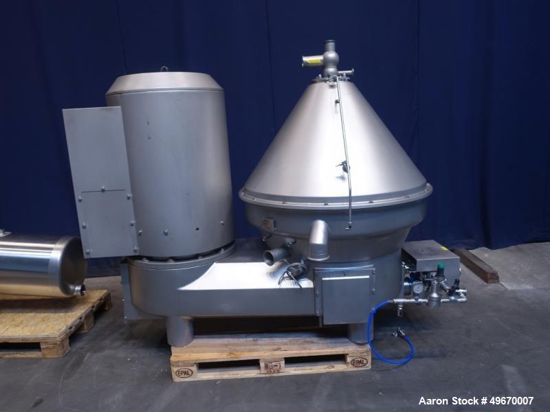 Used-GEA Westfalia CNE-400-01-77 “Bactofuge” Desludger Disc Centrifuge