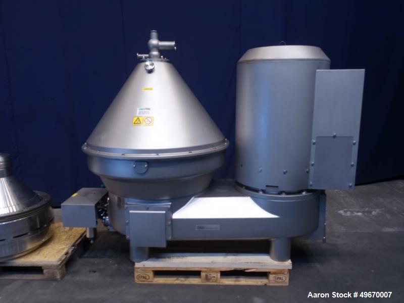 Used-GEA Westfalia CNE-400-01-77 “Bactofuge” Desludger Disc Centrifuge