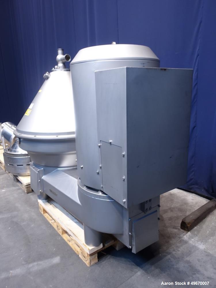 Used-GEA Westfalia CNE-400-01-77 “Bactofuge” Desludger Disc Centrifuge