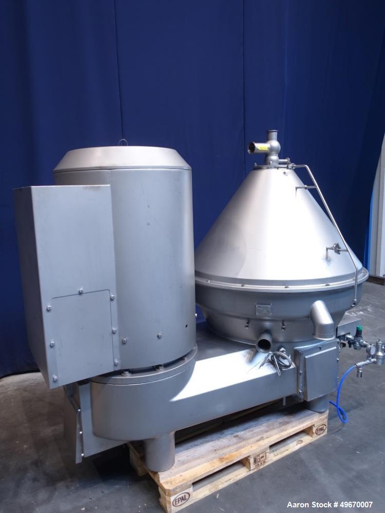 Used GEA Westfalia CNE-400-01-77 “Bactofuge” Desludger Disc Centrifuge