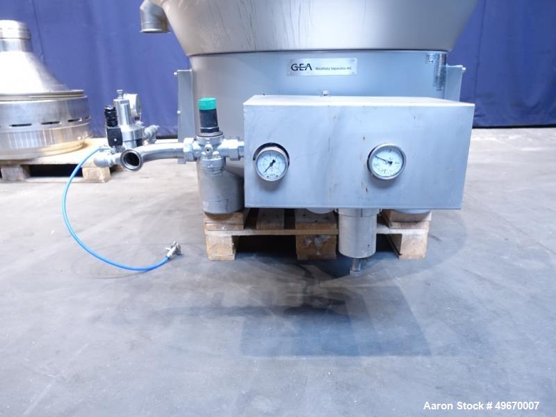 Used GEA Westfalia CNE-400-01-77 “Bactofuge” Desludger Disc Centrifuge