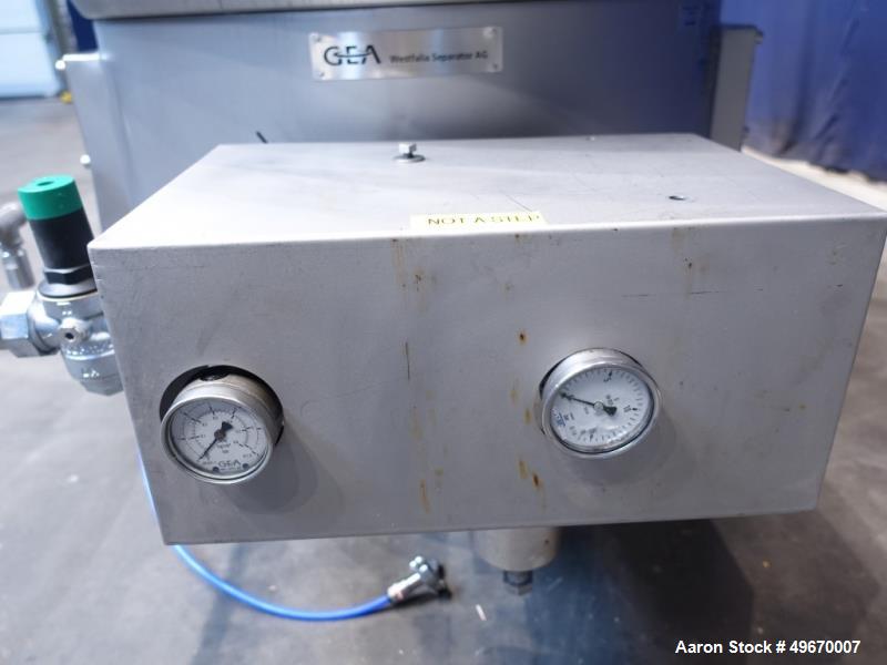 Used-GEA Westfalia CNE-400-01-77 “Bactofuge” Desludger Disc Centrifuge