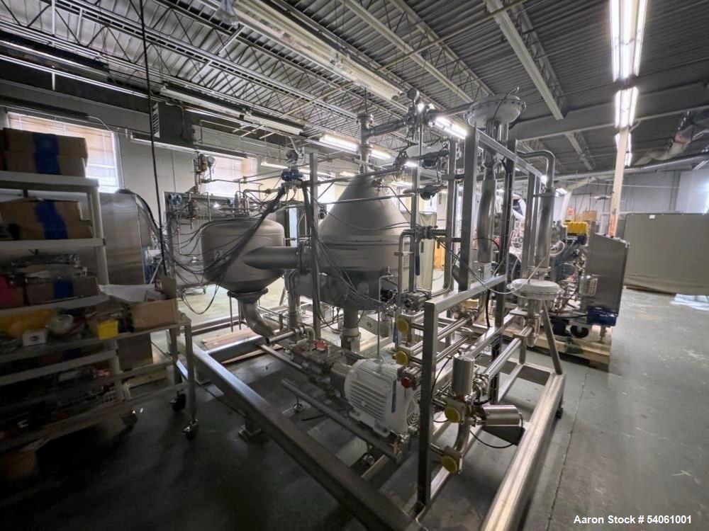 Unused GEA Westfalia FSE300 Disc-Stack Centrifuge | 9,000 L/hr | XP-Rated | 2024 Build | CIP & Skid-Mounted