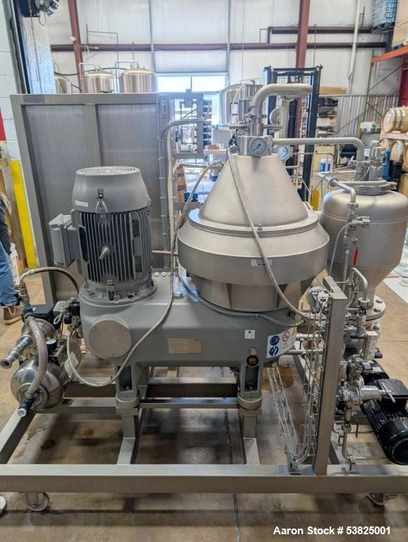 Used GEA Westfalia HB05/HB05-SL Separator System – 8200 RPM, 15kW Motor, Built 2020
