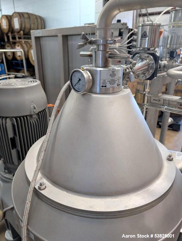 Used GEA Westfalia HB05/HB05-SL Separator System – 8200 RPM, 15kW Motor, Built 2020