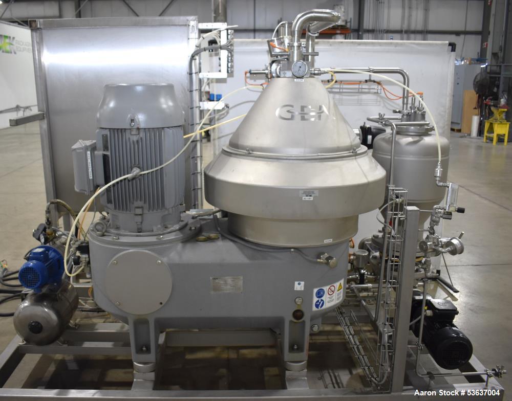 Used GEA Westfalia GSC-60-06-077 Centrifuge – 150 BBL/Hour, Rebuilt 2021 - HB1 Separation separation system