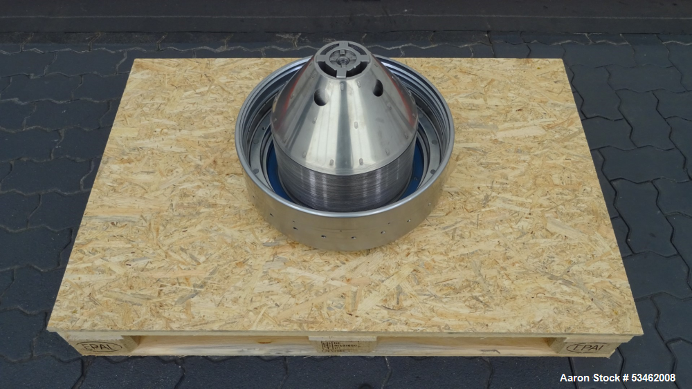 Used – GEA Westfalia MSD-60-01-076 Desludger Disc Centrifuge – Stainless Steel, Dairy Application