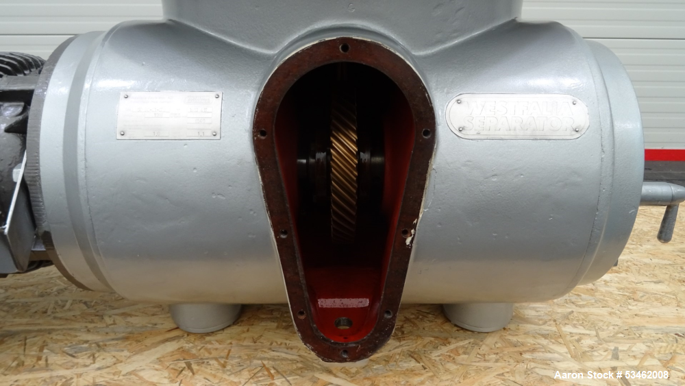 Used – GEA Westfalia MSD-60-01-076 Desludger Disc Centrifuge – Stainless Steel, Dairy Application