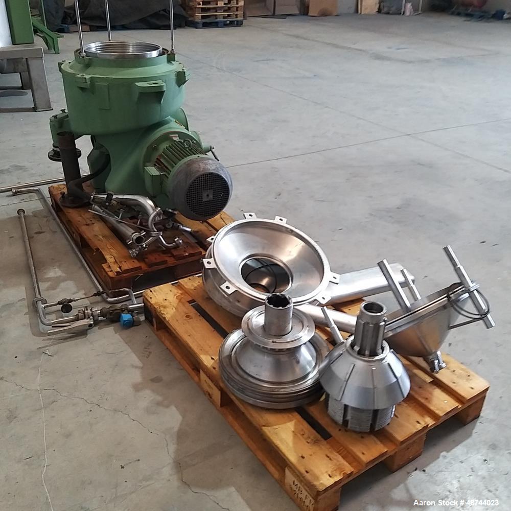 Used GEA Westfalia OSC 30-00-006 Desludger Disc Centrifuge