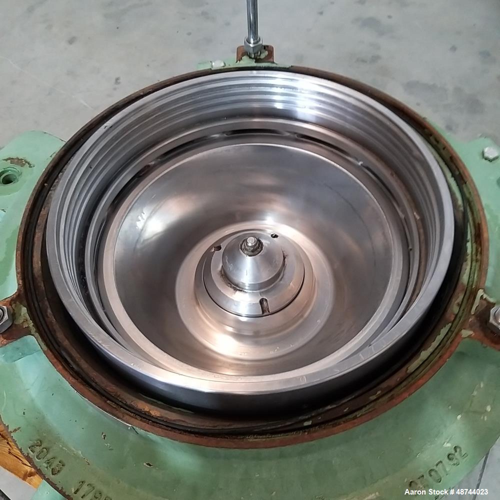 Used GEA Westfalia OSC 30-00-006 Desludger Disc Centrifuge