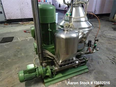 Used GEA Westfalia SC 35-36-177 Desludger Disc Centrifuge