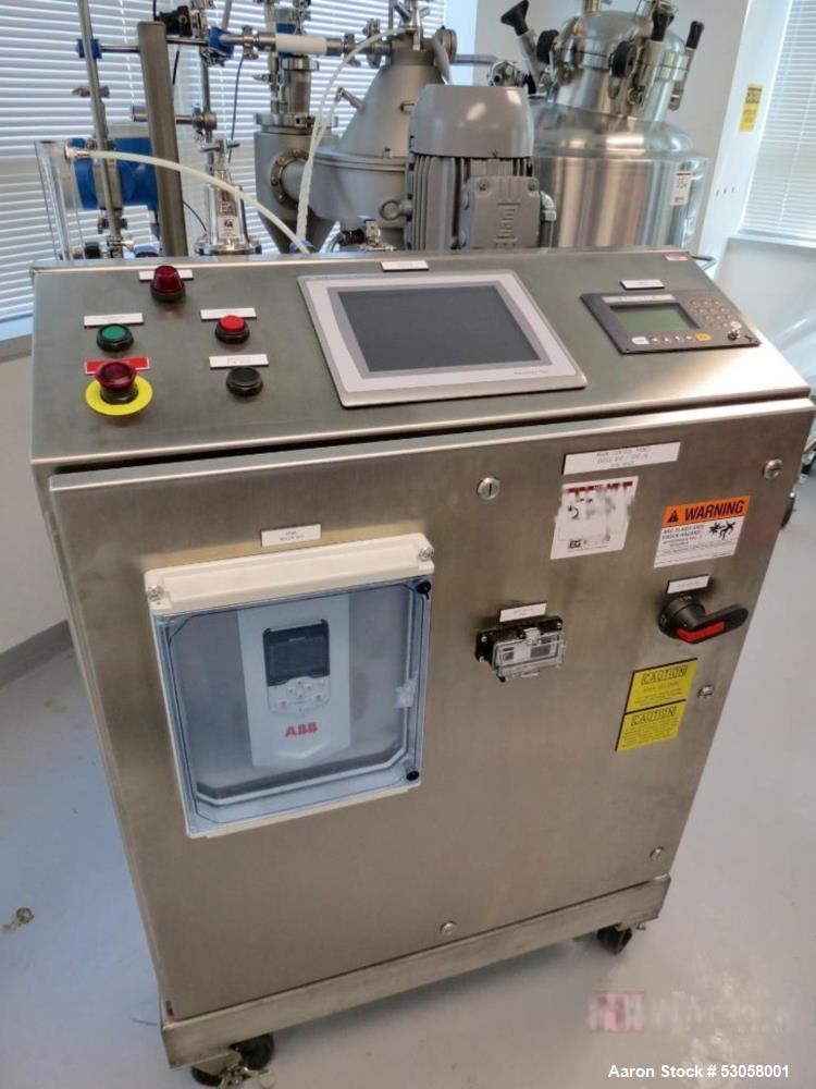 Used-GEA DSE 10-06-077 Self-Cleaning Disc Stack Centrifuge Separator, S/N 96034-221. Bowl VFD Drive, Allen Bradley PLC Panel...