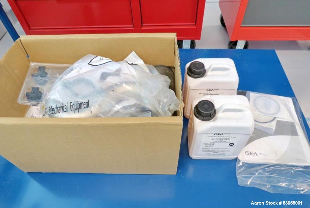 Used-GEA DSE 10-06-077 Self-Cleaning Disc Stack Centrifuge Separator, S/N 96034-221. Bowl VFD Drive, Allen Bradley PLC Panel...