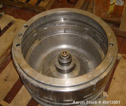 Used Sudmo 85,000 pph separator/clarifier centrifuge, model MKRS-330U-KG.
