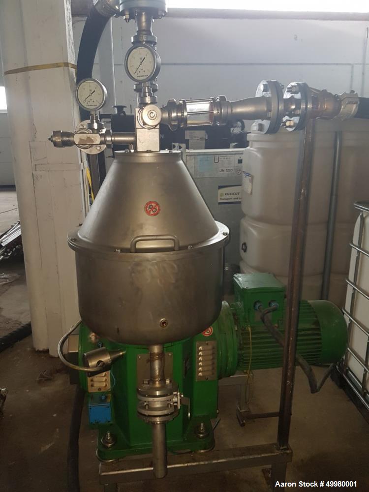 Used Pieralisi SD 300BD Desludger Disc Centrifuge