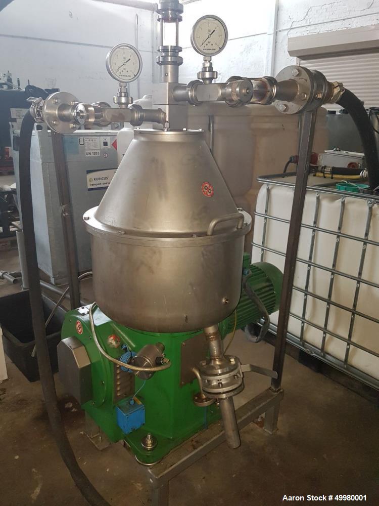 Used Pieralisi SD 300BD Desludger Disc Centrifuge
