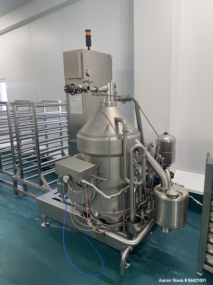 Used SPX Flow SE 20HFX-Q3P2 Self-Cleaning Centrifugal Separator – High-Speed Stainless Steel Dairy & Liquid Processing System