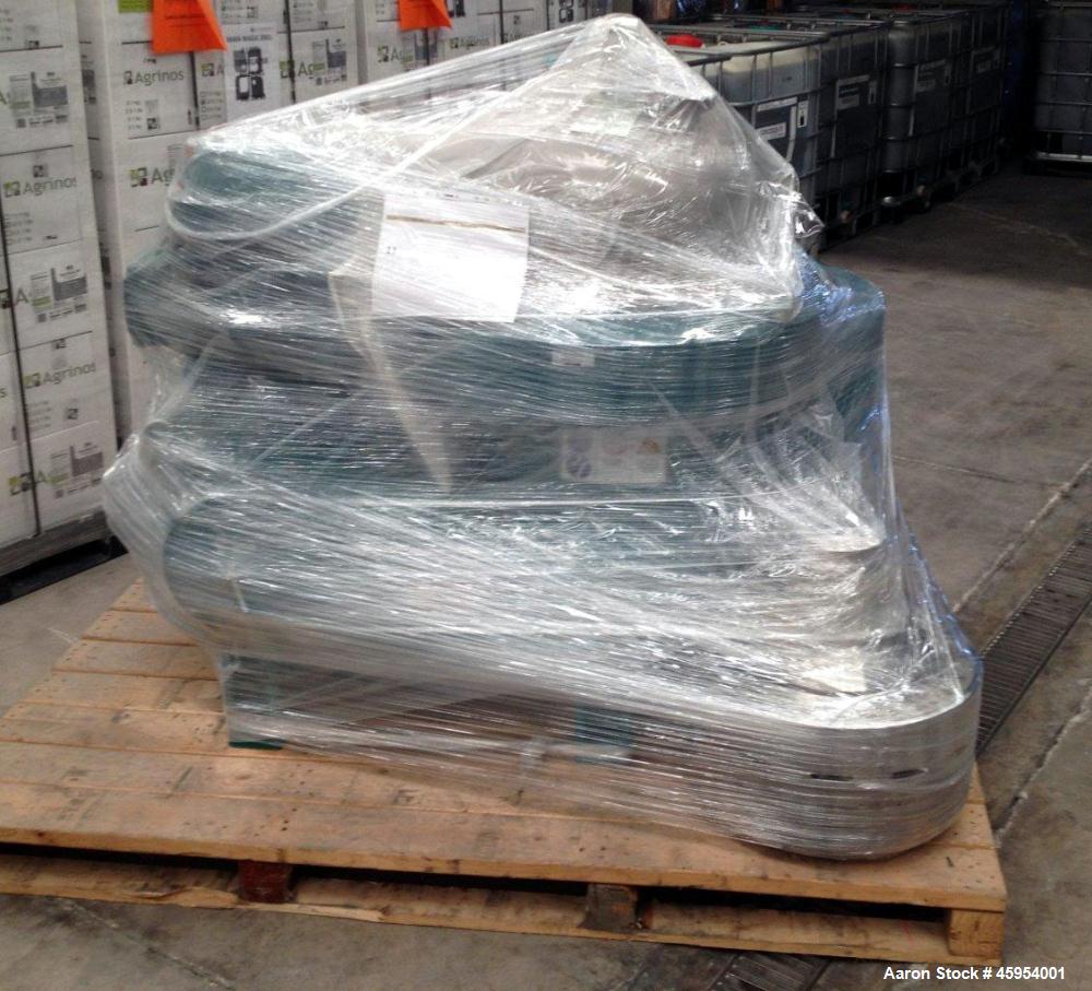 Unused - GEA Westfalia  ASD-50-03-077 Desludger Disc Centrifuge, max bowl speed 6800 min. light phase gravity over-flow, heavy phase centripetal pump liquid discharge, 22 kw drive motor (3-phase AC m...