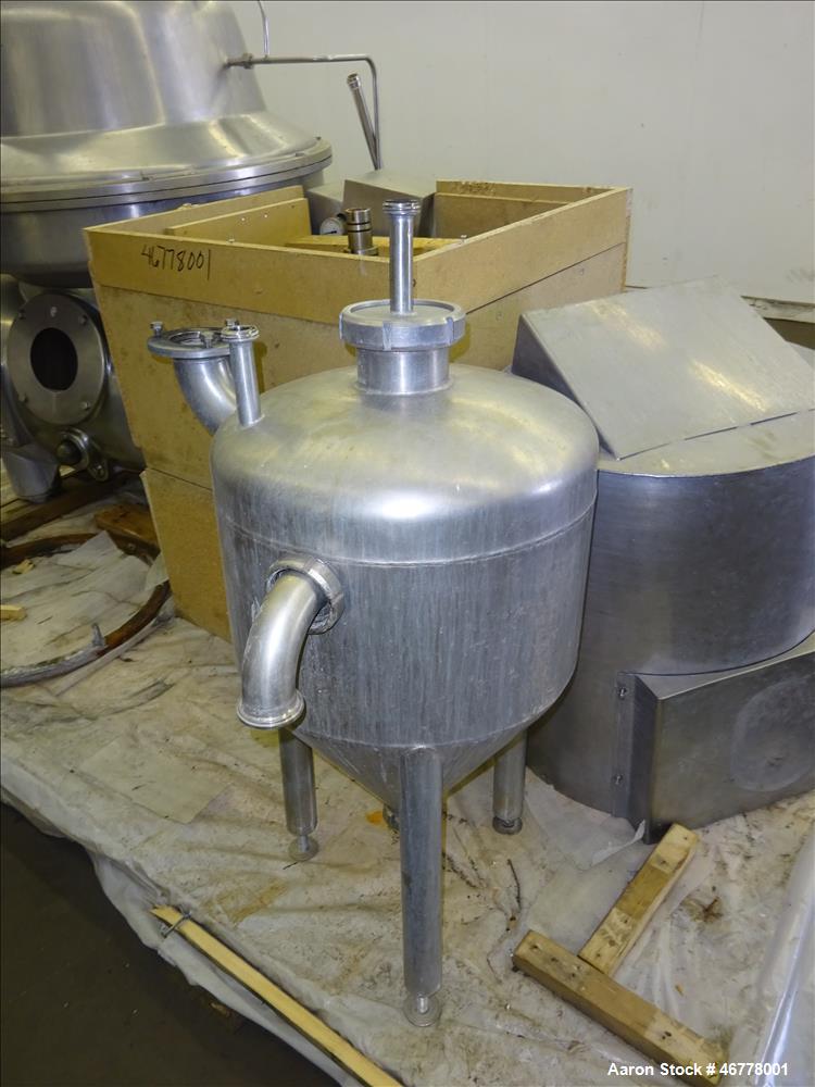 Used GEA Westfalia CNB-130-01-076 "Bactofuge" Desludger Disc Centrifuge