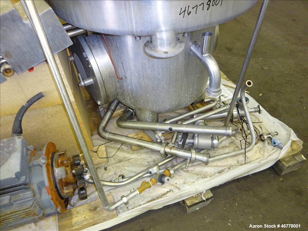 Used- GEA Westfalia CNB-130-01-076 "Bactofuge" Desludger Disc Centrifuge