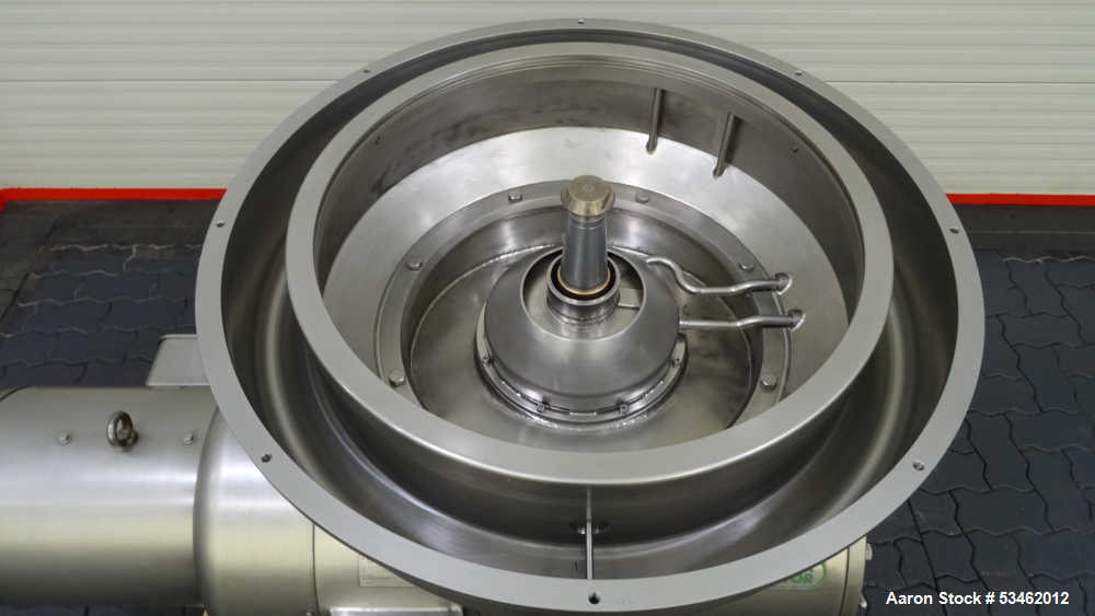 Used Westfalia CNB-215-01-076 Bactofuge Desludger Disc Centrifuge | Dairy Separation System