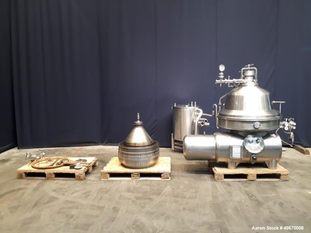 Used Westfalia CNA-215-47-076 Desludger Disc Centrifuge