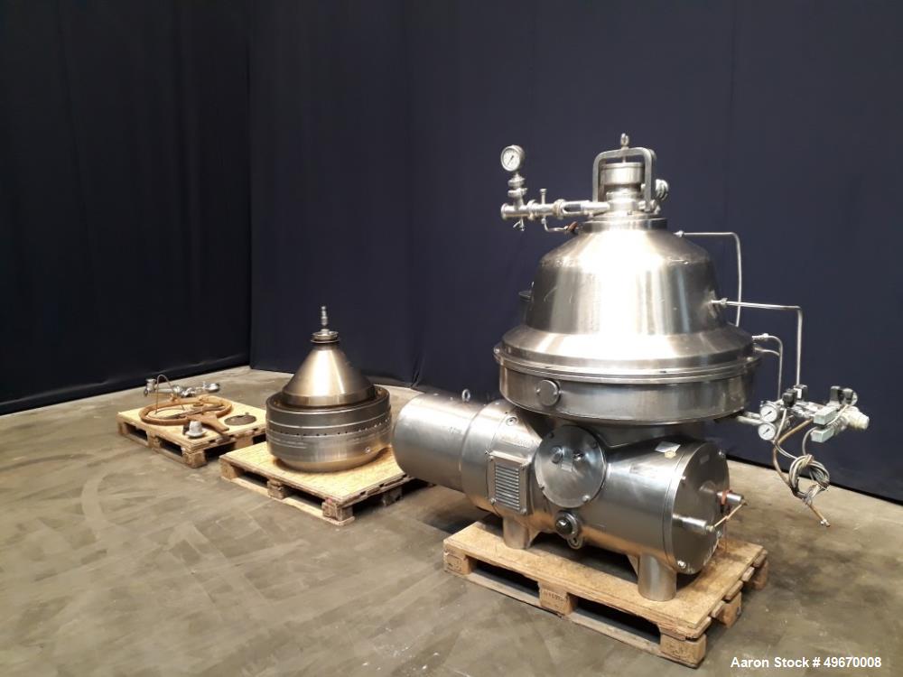 Used Westfalia CNA-215-47-076 Desludger Disc Centrifuge