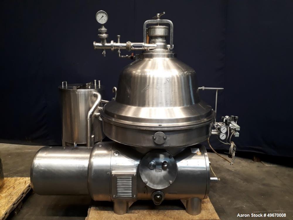 Used Westfalia CNA-215-47-076 Desludger Disc Centrifuge
