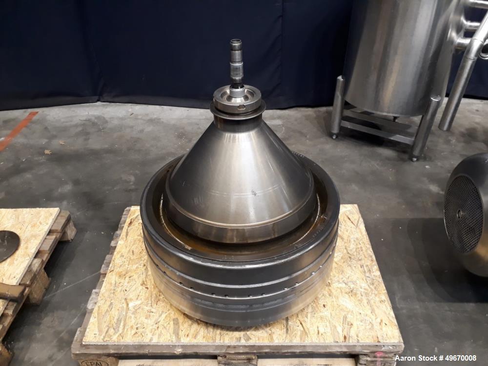 Used Westfalia CNA-215-47-076 Desludger Disc Centrifuge