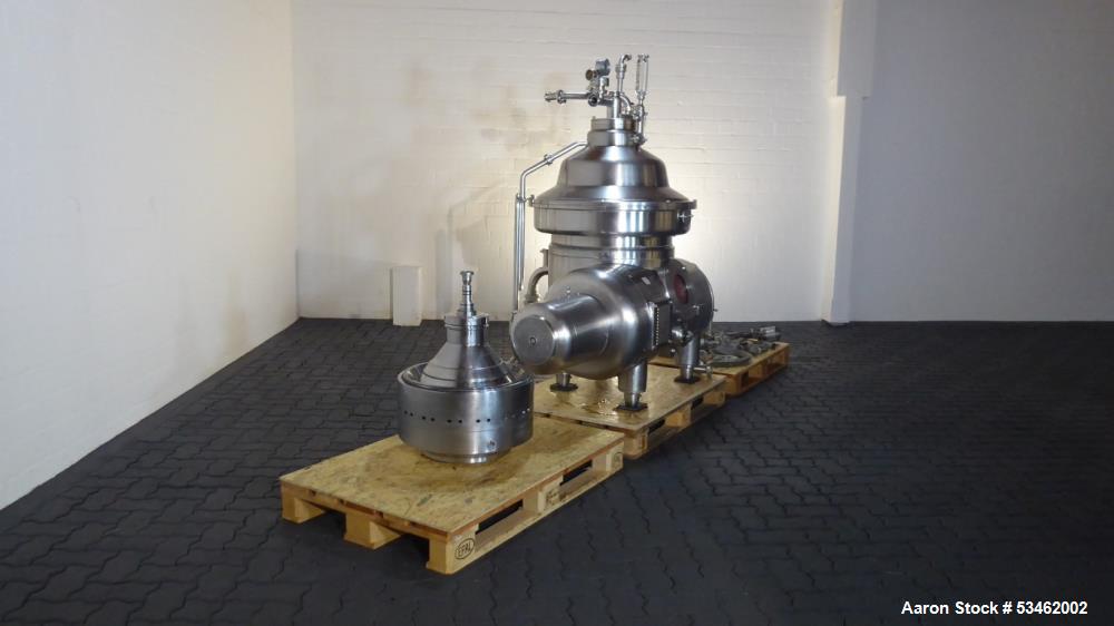 Westfalia CNB-45-01-076 bactofuge desludger disc centrifuge.