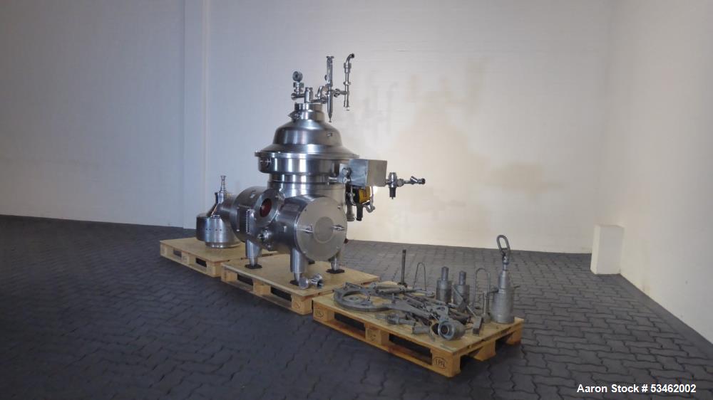 Westfalia CNB-45-01-076 bactofuge desludger disc centrifuge.