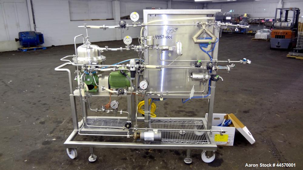 Used Stainless Steel Westfalia Ultra Polishing Desludger Disc Centrifuge, CSA 1