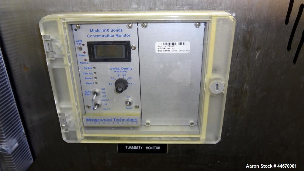 Used Stainless Steel Westfalia Ultra Polishing Desludger Disc Centrifuge, CSA 1