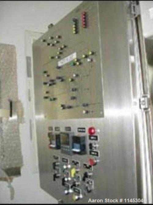 Used Westfalia CSA-16-06-476 desludger disc centrifuge. Biotech/ultra-polishing design, 316 stainless steel construction on product contact areas, max bowl speed 8150 rpm, clarifier design (liquid/so...