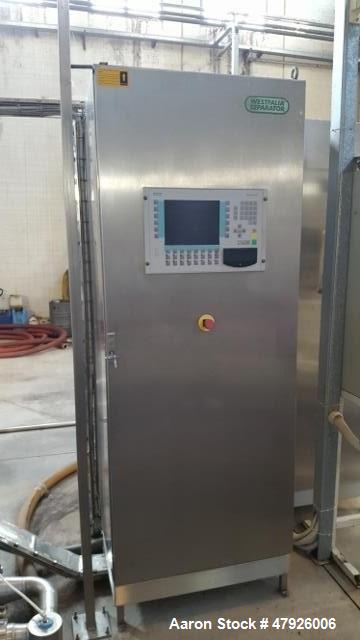 Used Westfalia CSA-500-06-777 Desludger Disc Centrifuge