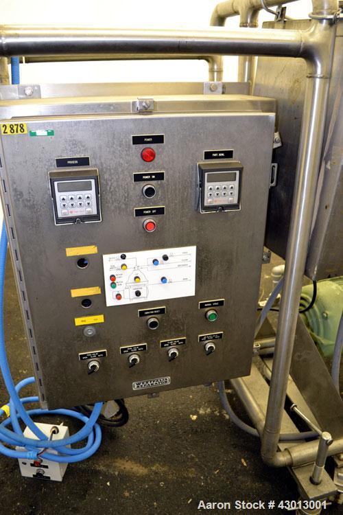 Used Stainless steel Westfalia Ultra Polishing Desludging Disc Centrifuge, CSA-