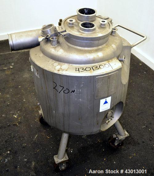 Used Stainless steel Westfalia Ultra Polishing Desludging Disc Centrifuge, CSA-