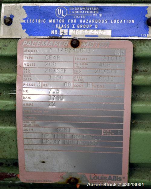 Used Stainless steel Westfalia Ultra Polishing Desludging Disc Centrifuge, CSA-